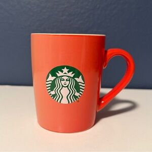 Starbucks 2021 Orange Ombré 10oz Mug with Iconic Logo